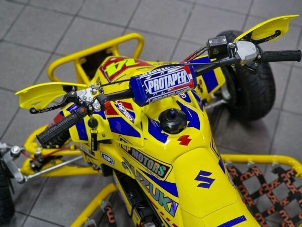 Suzuki LTR 450 Yellow - Image 4
