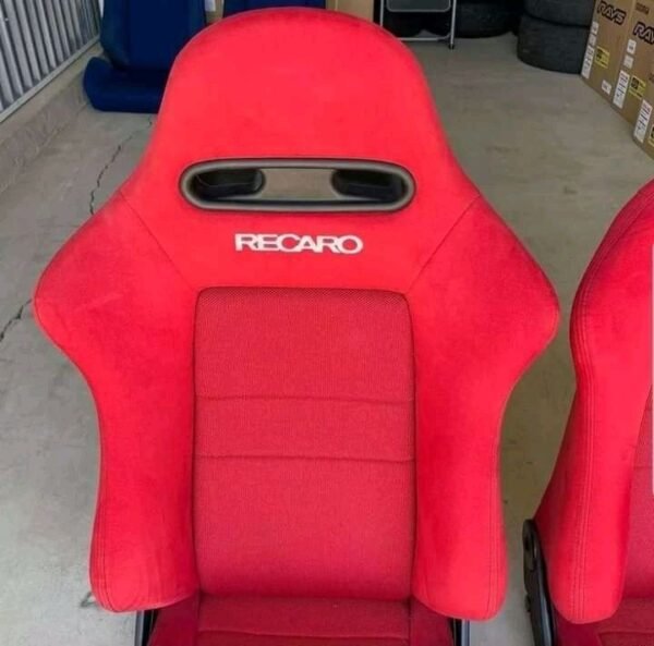 Honda Integra Type R DC5 SR4 Recaro Seats – Red - Image 2