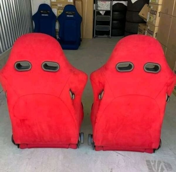 Honda Integra Type R DC5 SR4 Recaro Seats – Red - Image 3