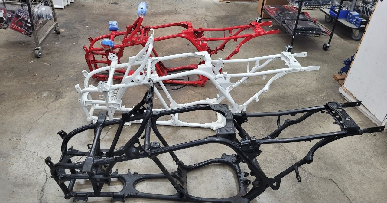 Yamaha Banshee Frame With Title