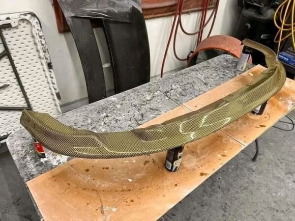 First Molding Carbon Fiber front lip spoiler - Image 4