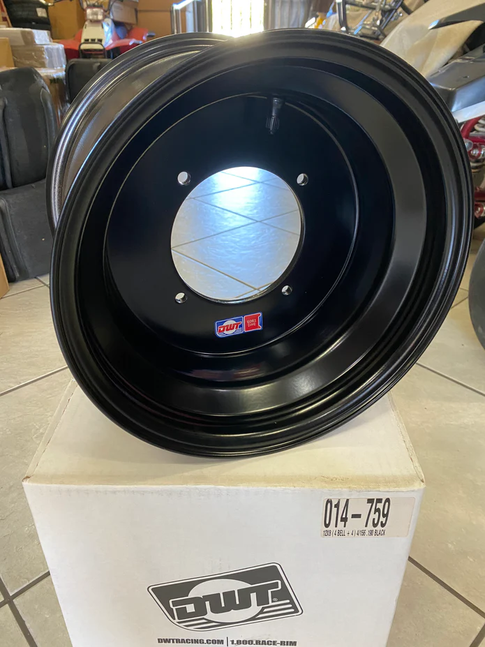 DWT 12" Polished or Black Polaris Ranger, RZR 800, 900 UTV Wheel - Image 2