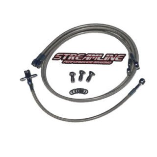 Streamline Front Brake Lines, TRX 450R