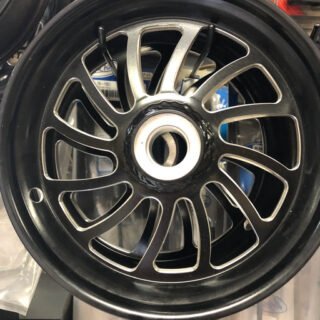 10x2, Twister-6 Design Spindle Mount Wheels (Qt. 2 Wheels)