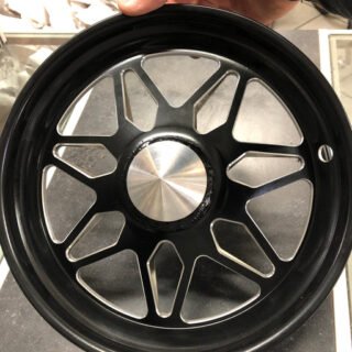 10x2, M4 Design Spindle Mount Wheels (Qt. 2 Wheels)